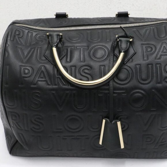 Louis Vuitton Embossed Cube Speedy 30 *READ* - Picture 3 of 16